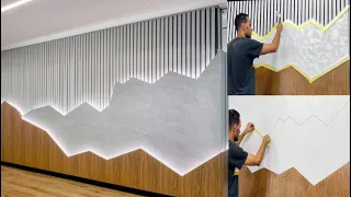 An innovative way to create modern, professional wall decor, do it yourself