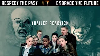 IT: 90's Losers Club (NOT THE ACTORS IN REAL LIFE) react to the new Trailer