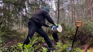 НЕМЕЦКИЙ ХЛАМ В БОЛОТЕ! КОП ПО ВОЙНЕ! WW2 METAL DETECTING