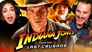 INDIANA JONES: THE LAST CRUSADE Movie Reaction! | First Time Watch! | Harrison Ford