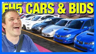 Forza Horizon 5 Online : Cars & Bids Challenge!!