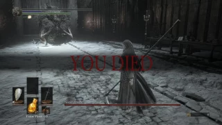 Sister Friede unique death dialogue when hollowed