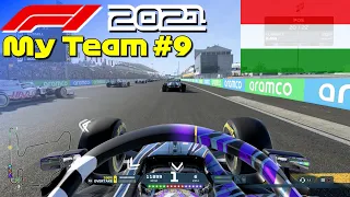 F1 2021 - My Team Career Mode #9: Hungary 50% Race | PS5