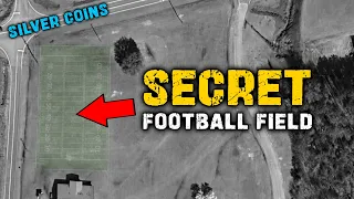 EXPANSIVE Research & 4 Hours of Traveling Reveal A SECRET 1950's Football Field! #metaldetecting