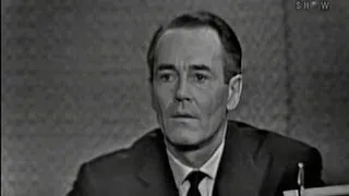 What's My Line? - Henry Fonda; Gig Young [panel] (Jan 15, 1961)