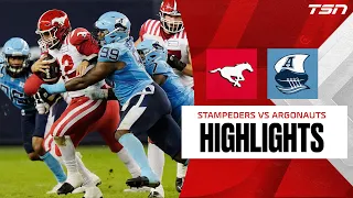 CFL Week 12: Toronto Argonauts vs. Calgary Stampeders | Full Highlights