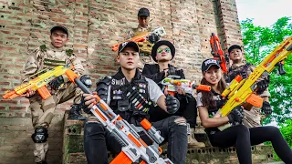 LTT Game Nerf War : Captain Warriors SEAL X Nerf Guns Fight Braum Crazy Enemy Steals Magic Ball