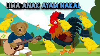 Lima Anak Ayam Kecil | Lima Ayam Nakal | Lagu Anak Anak Lucu