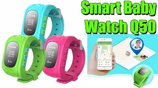 Smart Baby Watch Q50 - ДЕТСКИЕ УМНЫЕ ЧАСЫ - GPS ТРЕКЕР - Aliexpress