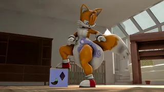 Tails diaper poop