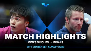 Lin Yun-Ju vs Ruwen Filus | MS | WTT Contender Almaty 2022 (Final)