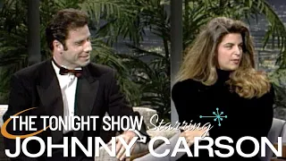 John Travolta and Kirstie Alley | Carson Tonight Show