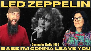 Led Zeppelin - Babe I'm Gonna Leave You (REACTION) with my wife