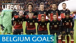 Belgium's top five European Qualifiers goals