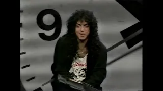 KISS - Paul Stanley hosting MTV - 02/07-08/90