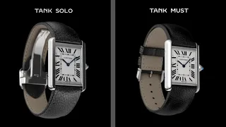 Watches and Wonders 2021 | Cartier Tank Must vs Tank Solo