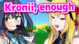Kaela tells Kronii to stop making their co-op game look SUS 【Hololive】