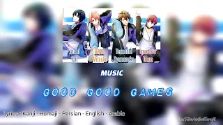 PLAY GAME !! - Good Good Games - Lyrics [ kan / rom / per / eng / arabic ]