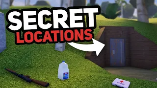 SECRET LOCATIONS in Apocalypse Rising 2! (Roblox)