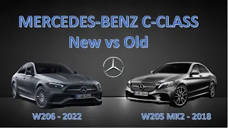 New vs Old | Mercedes-Benz C-Class | 2022 W206 versus 2018 W205