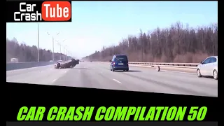 CAR CRASH COMPILATION 50 // DRIVING FAILS // CAR ACCIDENTS // ROAD FAIL