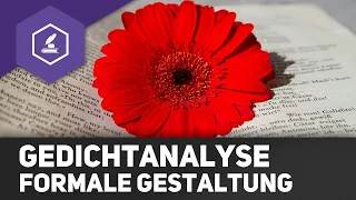 Gedichtanalyse Formale Gestaltung - Beispiel Mondnacht