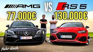 Mercedes C63 AMG vs Audi RS5 Performance | DUELL der Dampfhammer-Coupes | ALT vs NEU