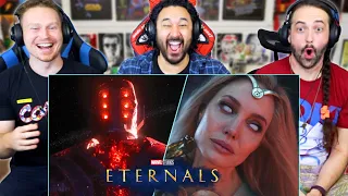 ETERNALS FINAL TRAILER REACTION!! (Marvel Studios' | Breakdown | Celestials)