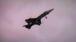 2022 CF-18 HORNET LOW SHOW HIGHLIGHTS / DAY 2 - AIRSHOW LONDON (CANADA)(9/11/2022)