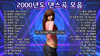 2000년도 댄스곡 모음, 2000년대 댄스곡 모음 시리즈 , 2000년 댄스곡( DJ DOC - Run To You, 홍경민, 흔들린우정 외 32곡), 보고듣는 소울뮤직TV