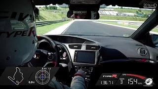 Honda Civic Type R | OnBoard HOT LAP Hungaroring by Norbert Michelisz