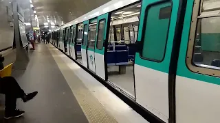 Paris Métro 8 - Tramway Balard T2 (Direction Créteil )