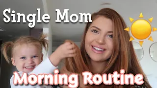MORNING ROUTINE: SINGLE MOM WORKING FROM HOME