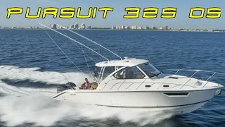 Lets Check Out A New Pursuit 325 OS  #Pursuit #Yamaha #Offshore #Episode167