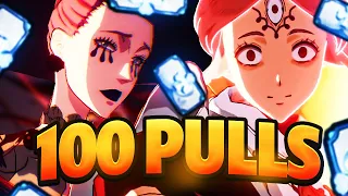 THE *LUCKIEST* 100 PULLS OF MY LIFE FOR FANA AND WITCH QUEEN! | Black Clover Mobile