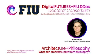 Architecture + Philosophy : Judith Butler
