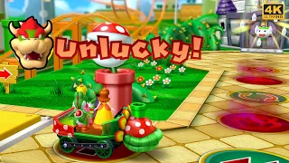 Mario Party 10 ⁴ᴷ Mario Party - Peach vs Yoshi vs Daisy vs Luigi - Mushroom Park | Master Difficulty