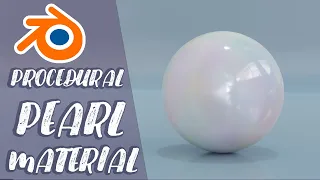 How to make Procedural Pearl Material In Blender 3.4 | Blender Beginner Tutorial