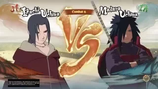 NARUTO SHIPPUDEN: Ultimate Ninja STORM 4 Gameplay itachi vs madara