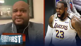 Another title will put LeBron in GOAT category with MJ — Antoine Walker | NBA | FIRST THINGS FIRST