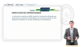Dirección de Operaciones - Introducción y definiciones - Raúl Baños