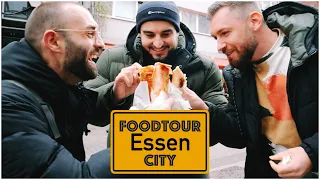 Essen City Foodtour 🥙 | Shawarma, Haus des Döners, Brams Pommes & Churros | feat. Big O & Beatamin C