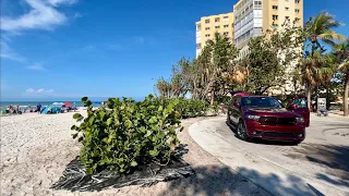 Vanderbilt Beach Park in North Naples, Florida Reopens After Hurricane Ian 12/23/22