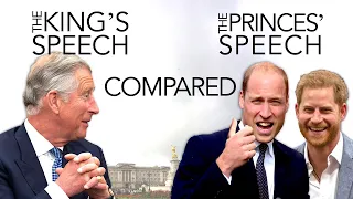 Why William and Harry's accents are so different from King Charles's