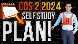 CDS 2 2024  Self Study Plan || NDA 2 2024 Self Study Plan|| No Coaching ||with cds journey||