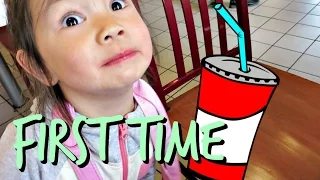 HER FIRST TIME DRINKING SODA! - September 01, 2016 -  ItsJudysLife Vlogs