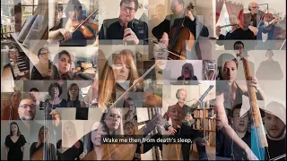 Ex Cathedra 'virtual choir' - Bach: Ach Herr, lass dein' lieb' Engelein