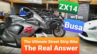 Who is THE KING?? ZX14 or Hayabusa ANSWER INSIDE plus my New SURPRISE BIKE!!