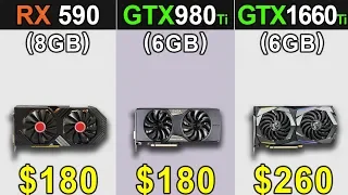 RX 590 Vs. GTX 980 Ti Vs. GTX 1660 Ti | 1080p Gaming Benchmarks