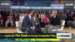 Apple CEO Tim Cook on DACA